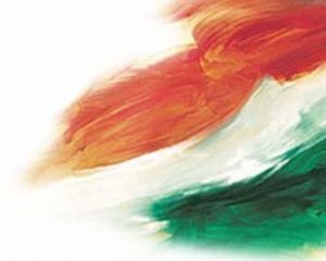 Indian flag - abstract